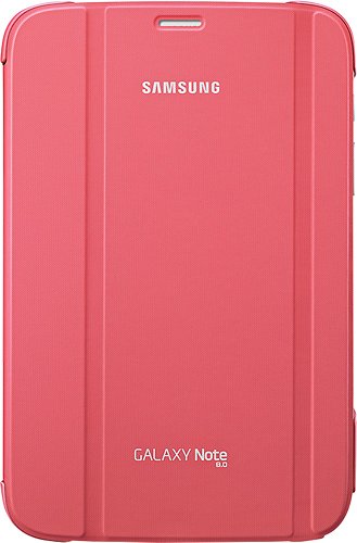  Book Cover Stand Case for Samsung Galaxy Note 8.0 - Pink