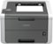 Brother - HL-3140CW Wireless Color Laser Printer - Gray/White-Front_Standard
