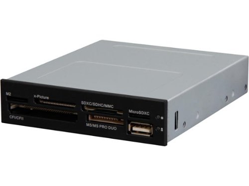 StarTech.com - StarTech 22-in-1 Card Reader - CF, SD, MMC, MemoryStick, xD-Front_Standard 