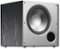 Polk Audio - PSW10 10" Powered Subwoofer, 100W Peak Power, Compact Design, Easy Setup with Home Theater Systems - Black-Front_Standard