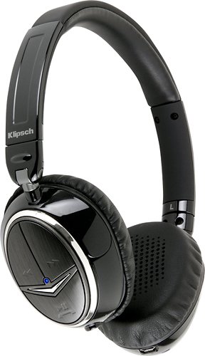  Klipsch - Image ONE Bluetooth On-Ear Headphones - Black