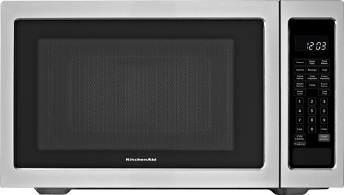  KitchenAid&amp;#174 - 2.2 Cu. Ft. Full-Size Microwave - Black
