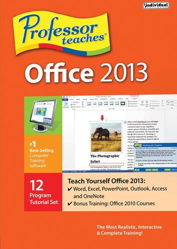  Individual Software - Professor Teaches Office 2013