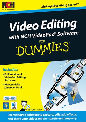 NCH Software - Video Editing with NCH VideoPad Software for Dummies-Front_Standard 