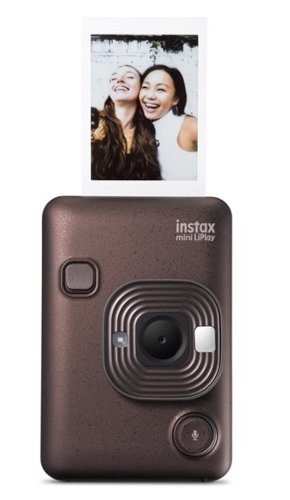 Fujifilm INSTAX MINI LIPLAY Hybrid Instant Camera - Deep Bronze SHOP ONLINE
