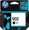 HP - 901 Standard Capacity Ink Cartridge - Black-Front_Standard