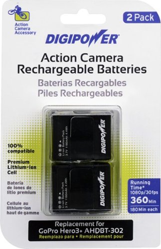  DIGIPOWER® - Lithium-Ion Batteries (2-Pack)
