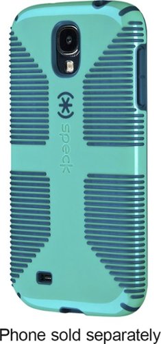  Speck - CandyShell Grip Case for Samsung Galaxy S 4 Cell Phones - Caribbean Blue/Dark Blue