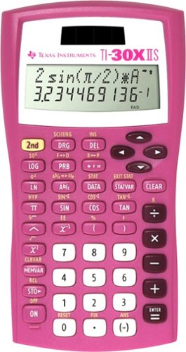  Texas Instruments - TI-30XIIS Handheld Scientific Calculator - Pink