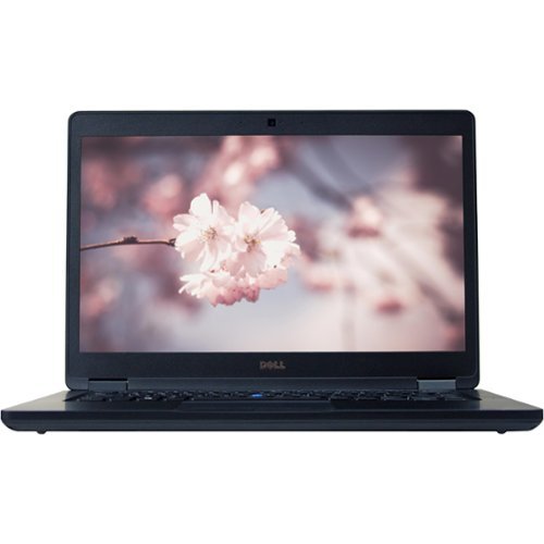 Dell - 5480 14" Refurbished Laptop - Intel 7th Gen Core i5 with 16GB Memory - 256GB SSD - Black-Front_Standard 