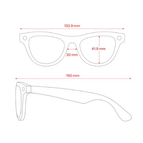 Ray-Ban Meta Skyler glasses with Meta AI, Audio, Photo, Video Compatibility - Transitions Blue Lenses - Shiny Black BUY ONLINE