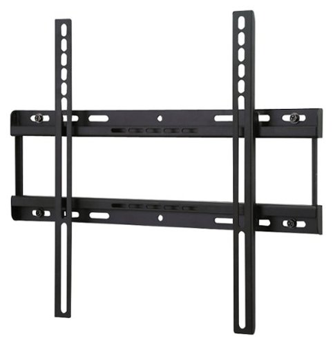 Peerless-AV - SmartMountLT Flat TV Wall Mount for Most 32" - 46" Flat-Panel TVs - Black-Front_Standard 