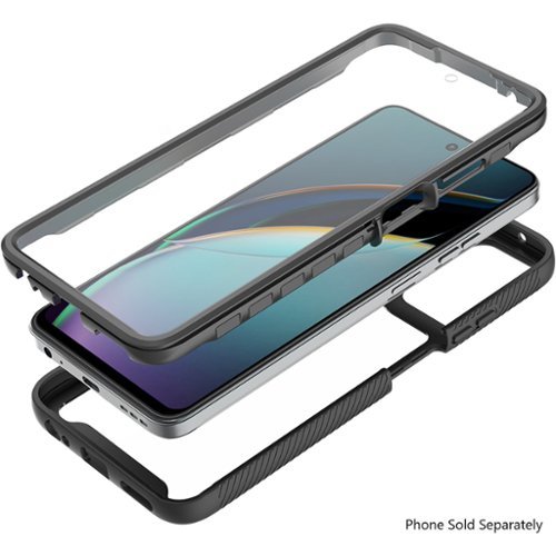 SaharaCase Raider Series GRIP Case for Motorola G 5G (2024) - Black SHOP ONLINE
