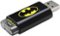 EMTEC - C600 Batman 8GB USB 2.0 Flash Drive - Black-Front_Standard