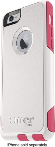  OtterBox - Commuter Series Case for Apple® iPhone® 6 Plus and 6s Plus - Neon Rose