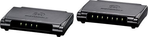  Motorola - SURFboard SMART Video Adapters (2-Pack) - Black