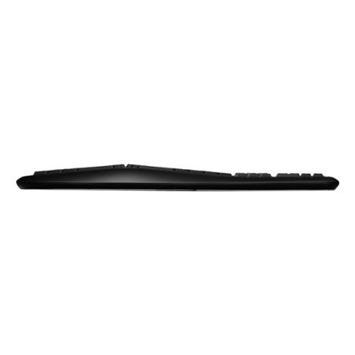Adesso Tru-Form Media WKB-1500GB Ergonomic Wireless Membrane Keyboard and Mouse - Black GLOBAL SHIPPING