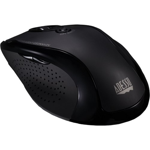 Adesso Tru-Form Media WKB-1500GB Ergonomic Wireless Membrane Keyboard and Mouse - Black SHOP ONLINE
