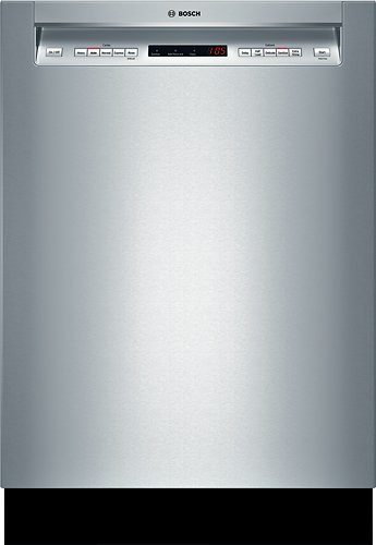  Bosch - 500 Series 24&quot; Tall Tub Built-In Dishwasher with Stainless-Steel Tub - Stainless Steel