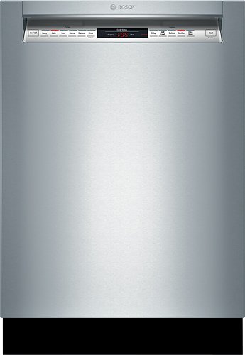  Bosch - 800 Series 24&quot; Tall Tub Built-In Dishwasher with Stainless-Steel Tub - Stainless Steel