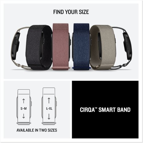 Garmin CIRQA Smart Band, Adjustable Black, S-M - Black - (2026) HOW TO BUY