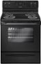 Frigidaire - 5.3 Cu. Ft. Self-Cleaning Freestanding Electric Range - Black-Front_Standard
