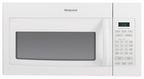 Hotpoint - 1.6 Cu. Ft. Over-the-Range Microwave - White