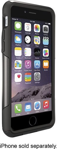  OtterBox - Commuter Series Wallet Case for Apple® iPhone® 6 and 6s - Black