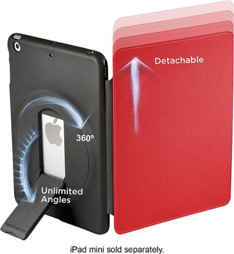  ZeroChroma - Folio-Slide Case for Apple® iPad® mini, iPad mini 2 and iPad mini 3 - Teal