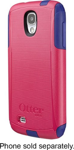  OtterBox - Commuter Series Case for Samsung Galaxy S 4 Mobile Phones - Blue/Raspberry