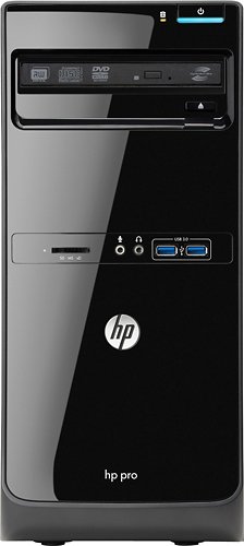  HP - Pro 3500 Desktop - Intel Core i5 - 4GB Memory - 500GB Hard Drive - Black