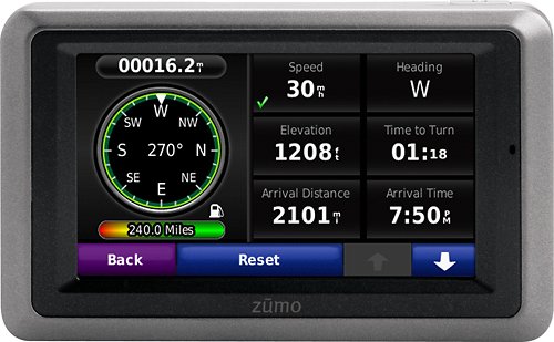  Garmin - zumo 660LM 4.3&quot; GPS With Built-In Bluetooth and Lifetime Map Updates - Black