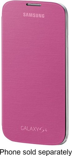 Flip-Cover Case for Samsung Galaxy S 4 Mobile Phones - Pink-Front_Standard 