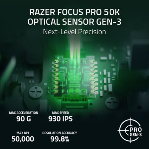 Razer Naga V3 Pro Modular MMO Optical Gaming Mouse with Swappable Side Plates - Wireless - Black WORLDWIDE DELIVERY