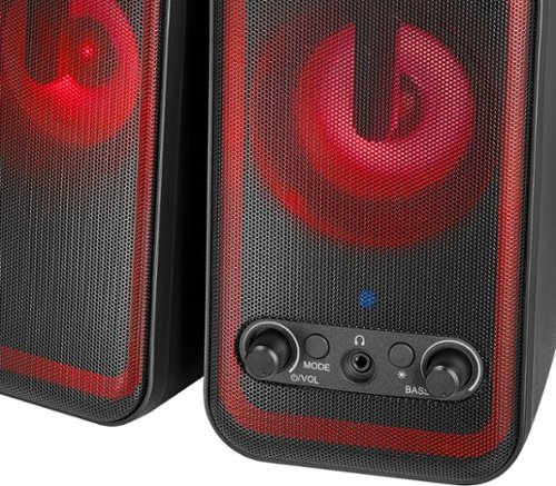 Insignia™ 2.1 Bluetooth Computer Speaker System with RGB Lighting and Remote Control (3-Piece) - Black HOW TO BUY