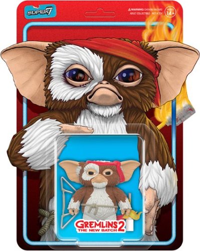 Super7 Gremlins 2 ReAction Figures Gizmo (Battle Ready Character