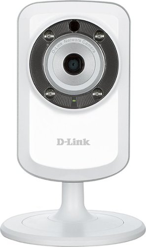  D-Link - Day and Night Wi-Fi Video Security Camera - White