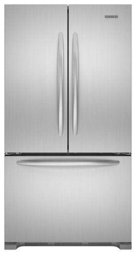 KitchenAid - 21.8 Cu. Ft. Counter-Depth French Door Refrigerator - Stainless steel