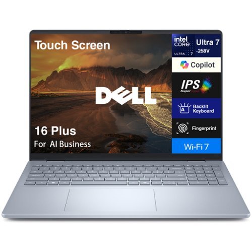 Dell 16 Plus Laptop 16.0 WUXGA (Intel Ultra 7 258V, 32GB LPDDR5X