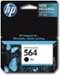 HP - 564 Standard Capacity Ink Cartridge - Black-Front_Standard 