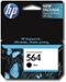 HP - 564 Standard Capacity Ink Cartridge - Black-Front_Standard