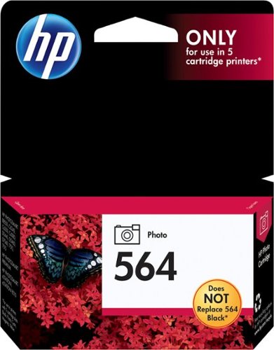 HP - 564 Standard Capacity Ink Cartridge - Photo Black