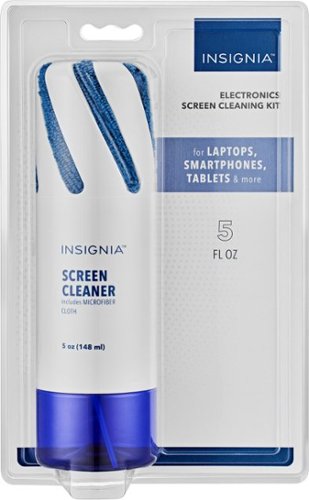 Insignia™ 5 oz. Screen Cleaning Solution - Blue WHERE TO BUY