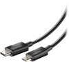 Insignia™ - 6' USB Type C-to-Micro USB Cable - Black-Front_Standard