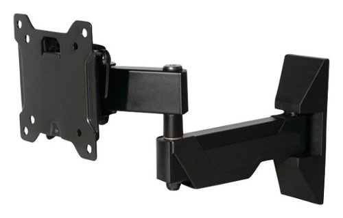  Omnimount - Full-Motion TV Wall Mount for Most 13" - 37" Flat-Panel TVs - Extends 13-3/4" - Black