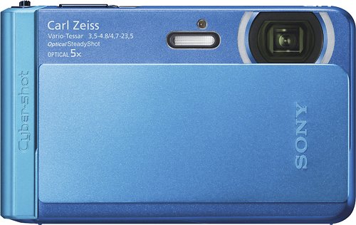  Sony - Cyber-shot TX30 18.2-Megapixel Waterproof Digital Camera - Blue