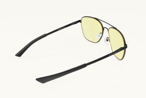 GUNNAR Mustang Computer Glasses with Blue Light Reduction, Amber Lenses - Onyx WORLDWIDE DELIVERY