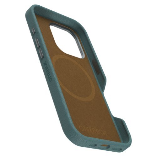 OtterBox Symmetry Cactus Leather Series Hard Shell for MagSafe for Apple iPhone 16 - Juniper Sprig WORLDWIDE DELIVERY
