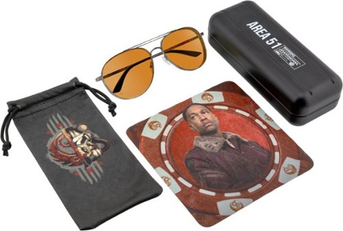 GUNNAR - Fallout Brotherhood of Steel Computer Glasses with Blue Light Reduction , Amber Max Lenses - Gunmetal