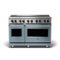 Viking - 5 Series 48" Wide Freestanding Electric Induction Range - Nantucket-Front_Standard